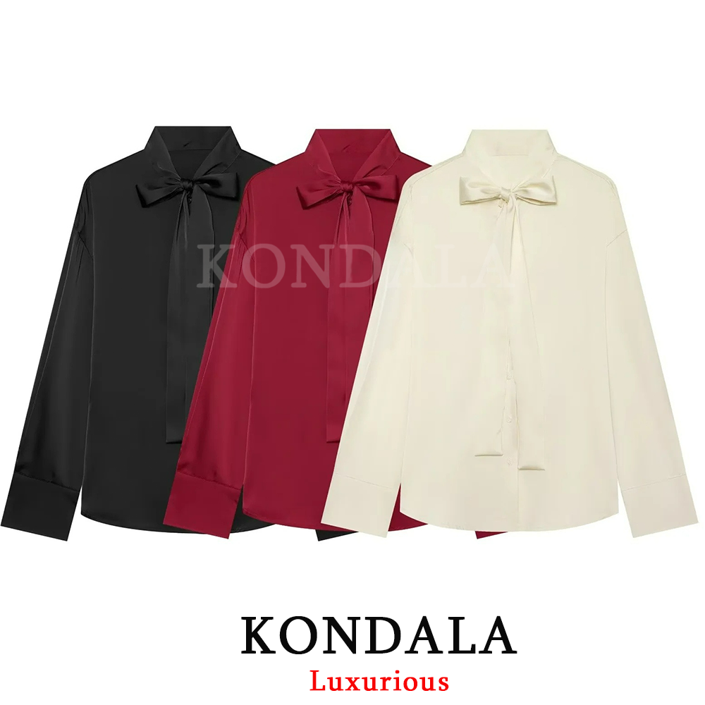 Fashion Street Night - KONDALA 하이 스트리트 시크 여성 캐주얼