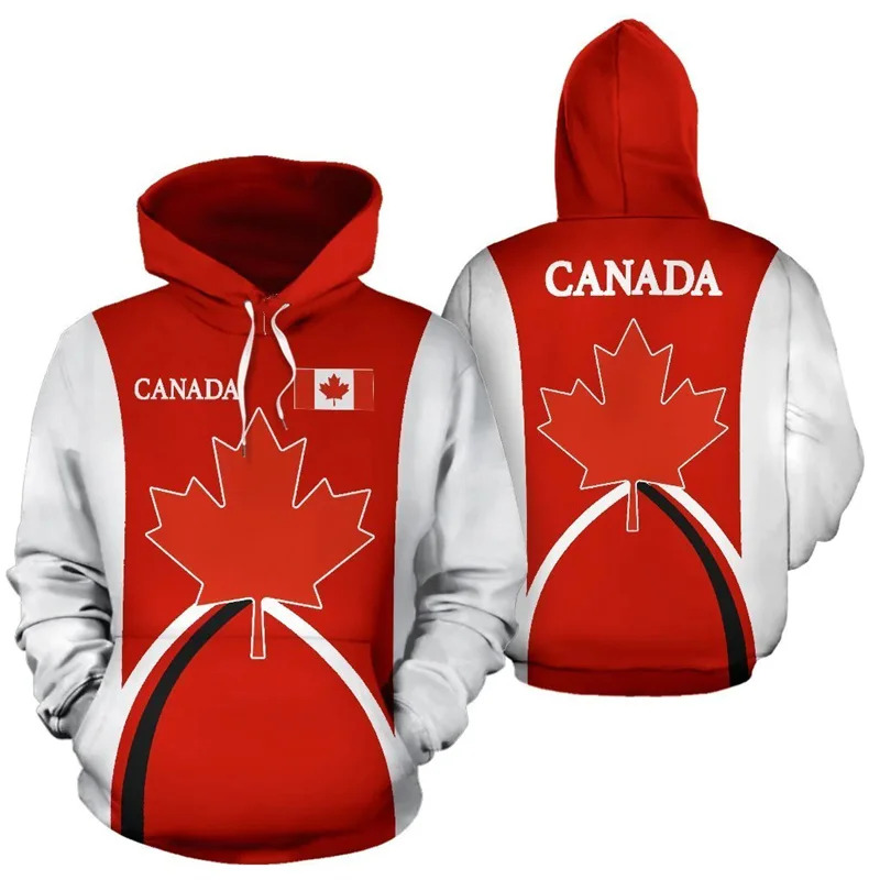 Street Fashion Canada - 1개 맞춤형 사진 인쇄 캐나다 후드티