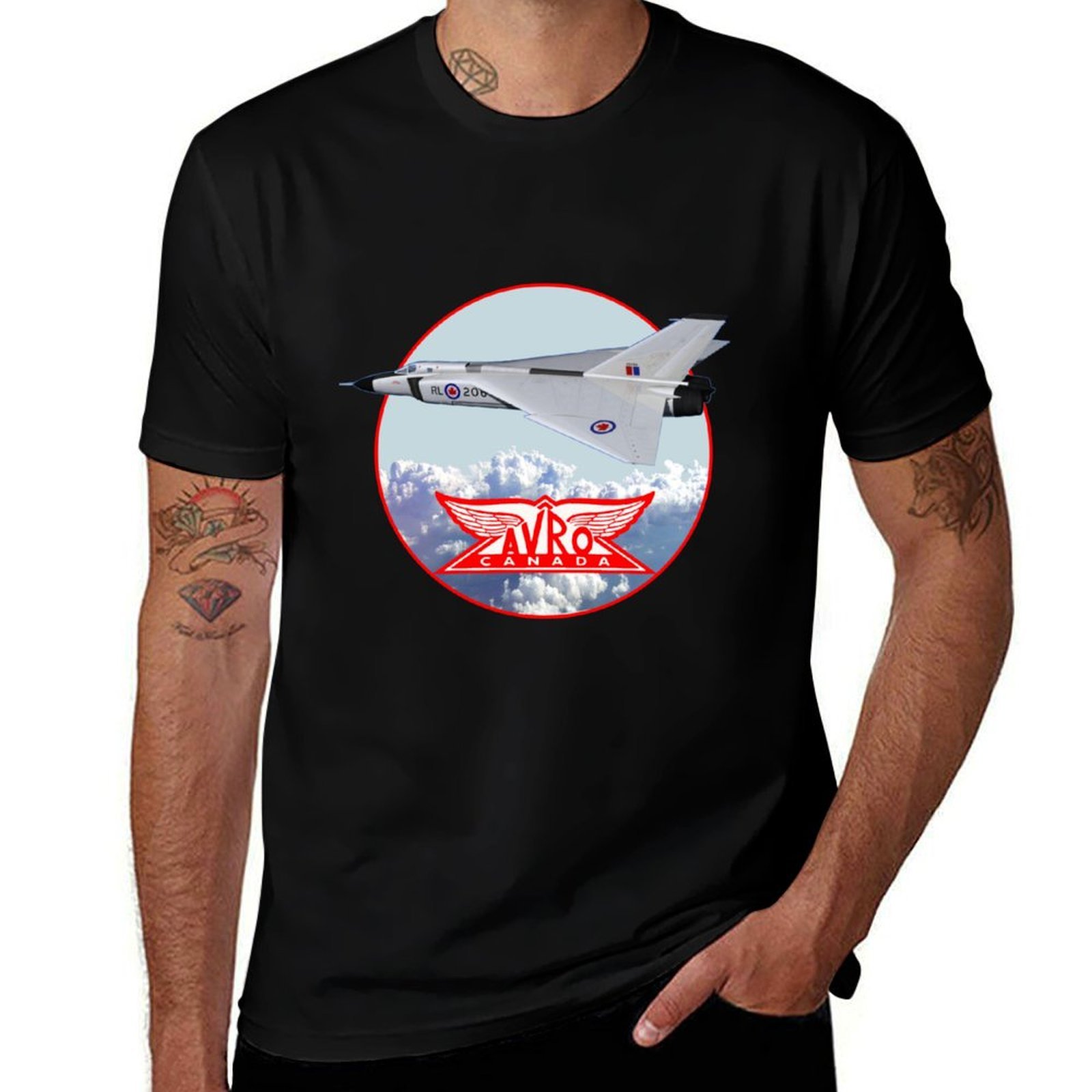 Avro Arrow Avro Canada 티셔츠 스트리 - Street Fashion Canada 리뷰 및 가격